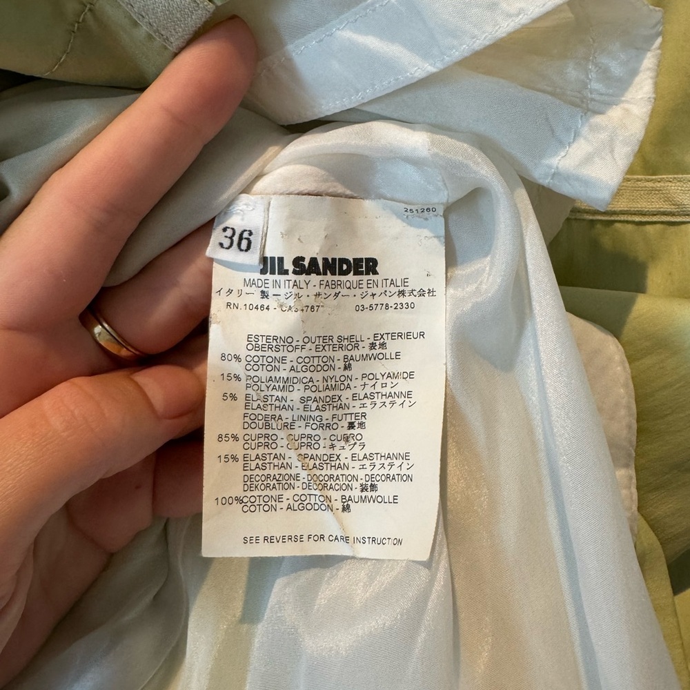 Jil Sander skirt, size 36 (us 4) - Picture 5 of 9